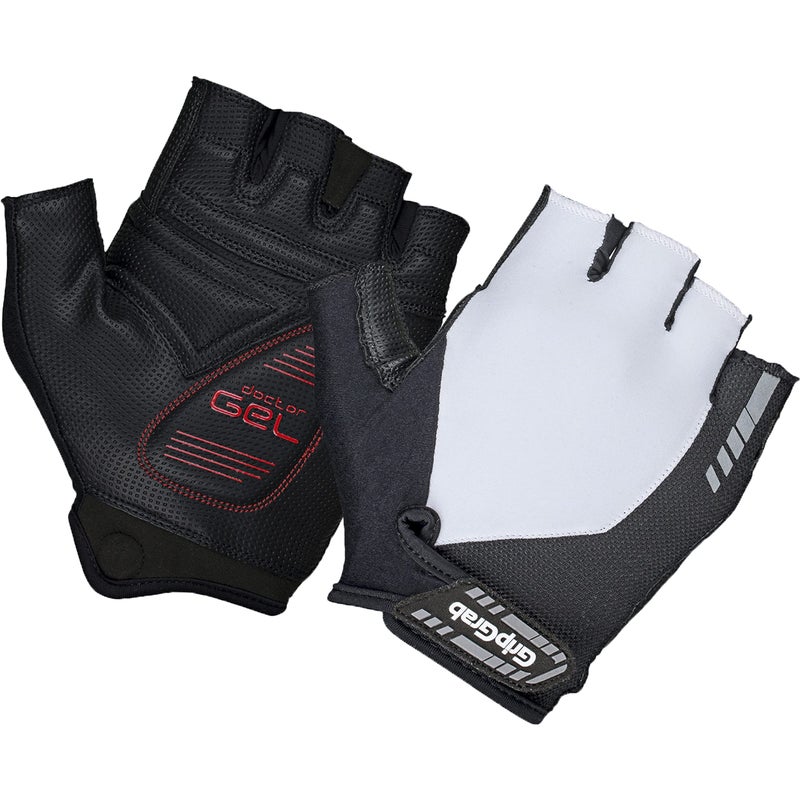 GripGrab ProGel 4mm DoctorGel Padded Short Finger Summer Cycling Gloves Comfortable Cushioned Fingerless Bike Glove - Image 1